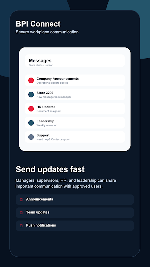 BPI Connect Screenshot 1