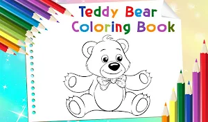 TeddyBear Coloring Book - Paint Fun screenshot 5