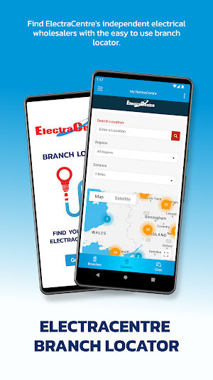 ElectraCentre Branch Locator Screenshot 0
