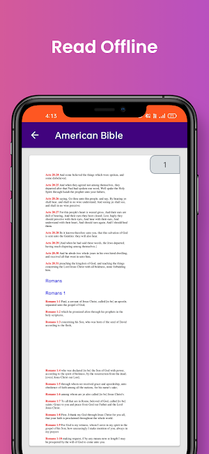 American Standard Bible Screenshot 2