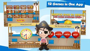 Pirate Kids 2nd Grade Games Screenshot 0