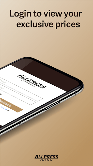 Allpress B2B Order Hub Screenshot 1