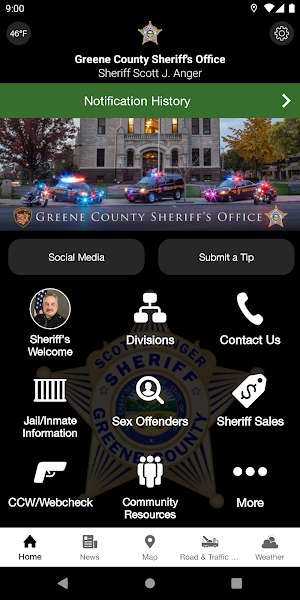 Greene County Ohio Sheriff Screenshot 0