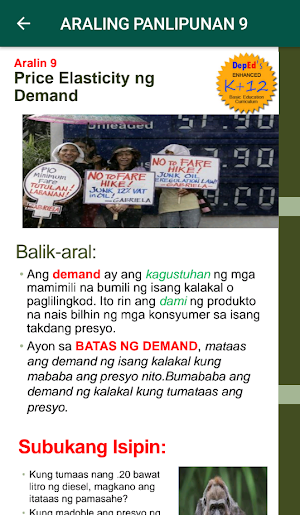 Araling Panlipunan 9 Screenshot 2