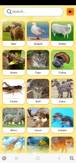 Real Animal sounds Screenshot 2