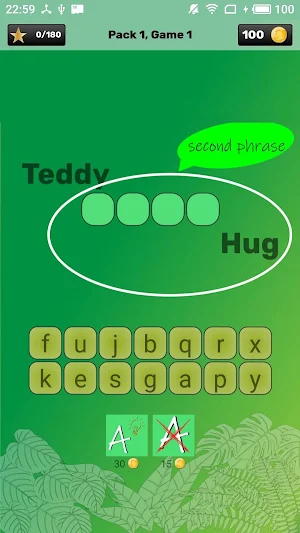 Head & Tail Words Game Screenshot 1
