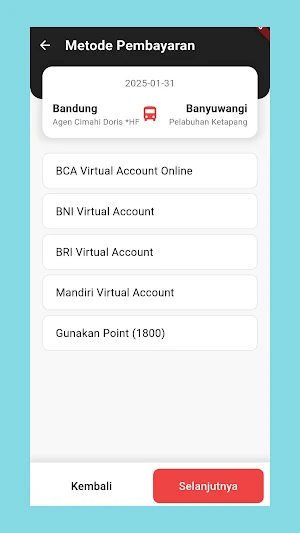 Tiketing Gunung Harta Screenshot 1