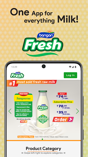 bangari Fresh Milk Screenshot 1