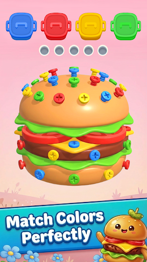 Screw 3D Sort: Jam Puzzle Screenshot 2