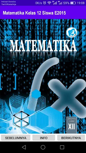 Matematika Kelas 12 Siswa E2015 Screenshot 0