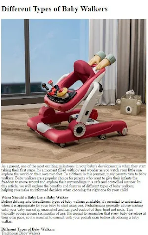 Baby Walkers Tutorial Screenshot 0