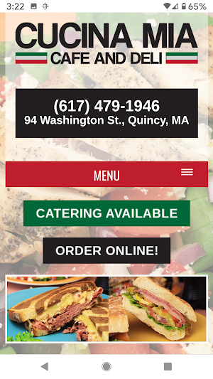 Cucina Mia Cafe Screenshot 2