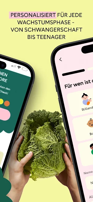 Nutrilini Veggies für Familien Screenshot 1