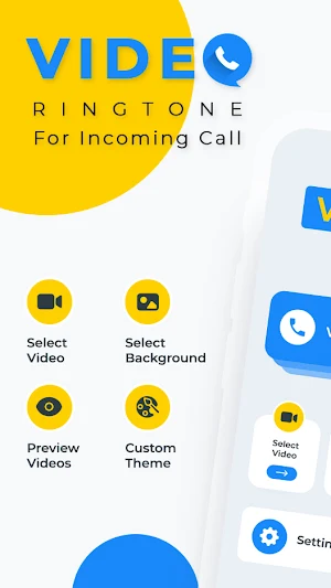 Love Video Ringtone Incoming Call: Video Caller ID Screenshot 0