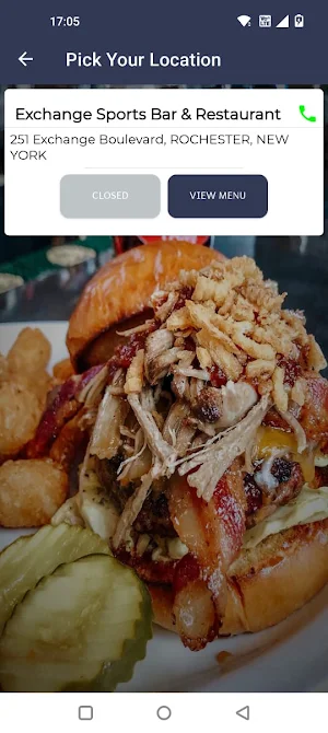 Exchange Sports Bar Screenshot 2