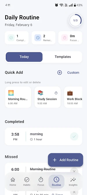 Habit Tracker: Daily Planner Screenshot 3