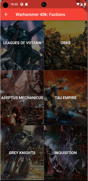 Pocket 40k Screenshot 1