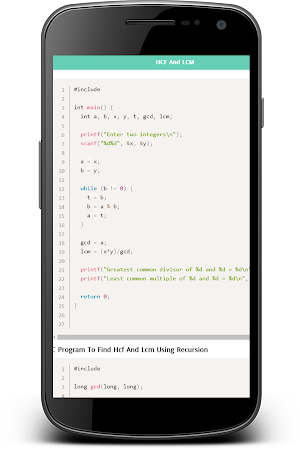 C Programming Code Screenshot 0