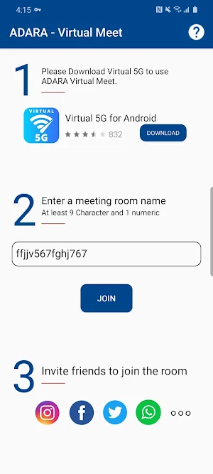ADARA Virtual Meet Screenshot 3