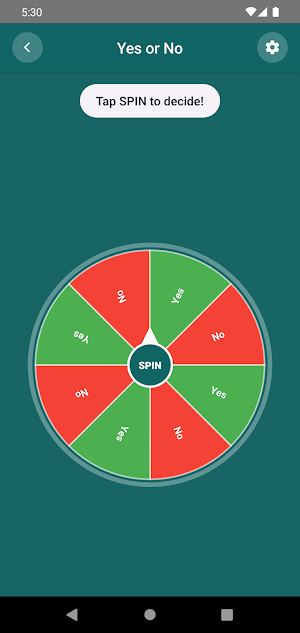 Decision Maker-Spin the Wheel Screenshot 2