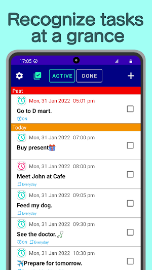 Reminder FLEX nag notification Screenshot 0