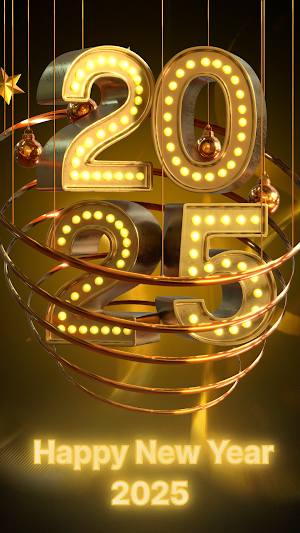 Happy New Year : 2025 Screenshot 0