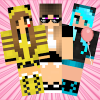 Girls Skins For MCPE HD Skins