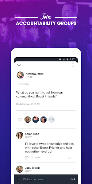 Kwanza Jones Boost Friends Screenshot 1