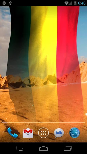 SA Flags Live Wallpaper Screenshot 3