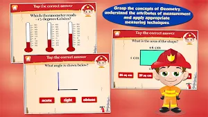 Fireman Kids 3rd Grade Games Screenshot 2