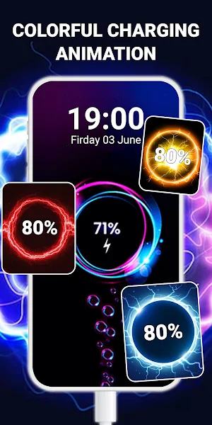 Set Battery Charging Animation Screenshot 0
