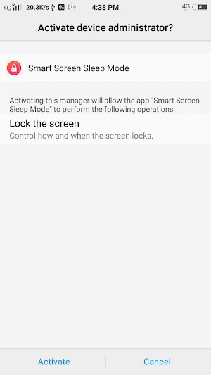 Smart Screen Lock Screenshot 1