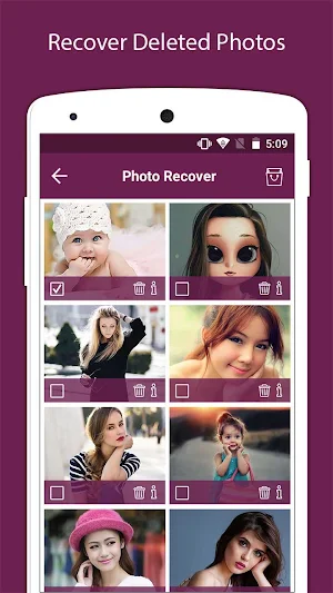 Recover Deleted All Photos, Files And Contacts Screenshot 1