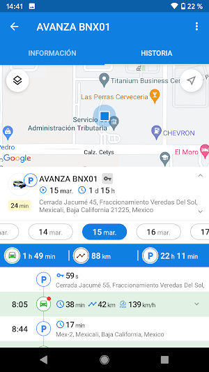 Gestion Flotilla Screenshot 2