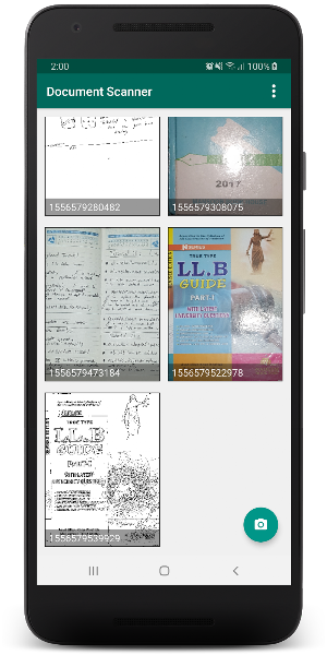 Mobile Document Scanner Tool Screenshot 0