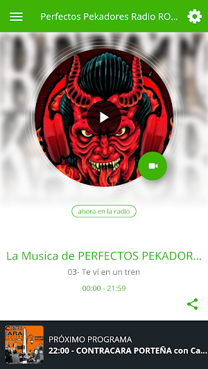 Perfectos Pekadores Radio ROCK Screenshot 0