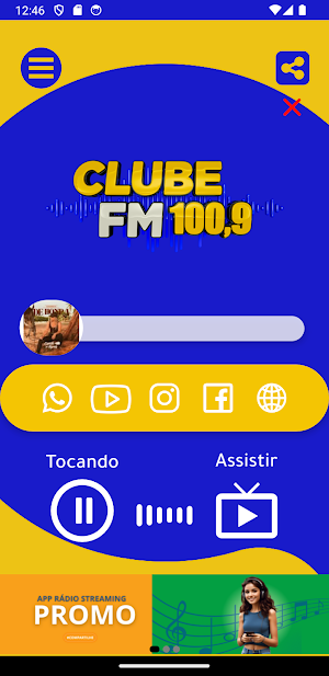 Clube FM Pirapora Screenshot 1
