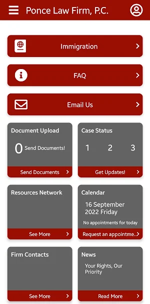 Ponce Law Firm Screenshot 0