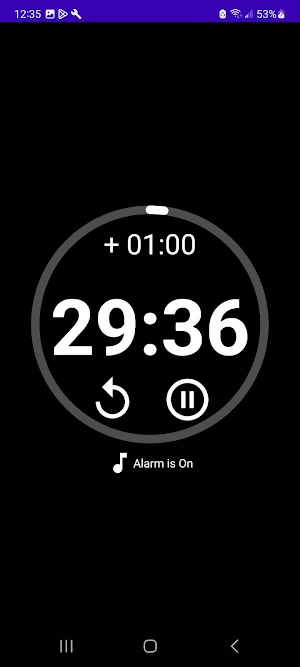 Just Clock - Large & Stays On Screenshot 2