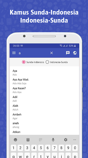 Kamus Sunda Screenshot 1