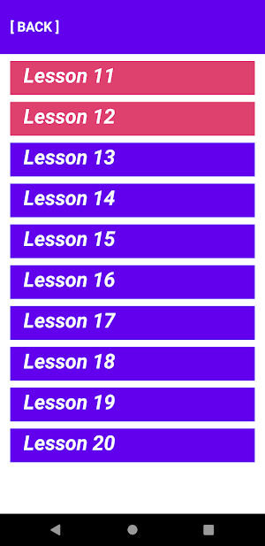 1000 Spanish words Screenshot 1