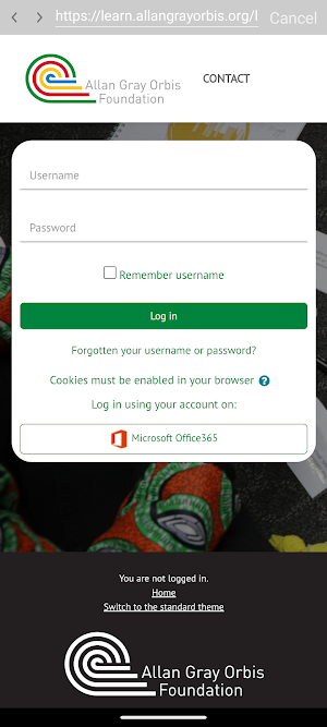 AGOF Online Campus Screenshot 1