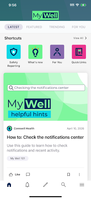 My Well by Corewell Health Screenshot 0