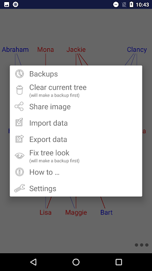 Family tree Screenshot 3
