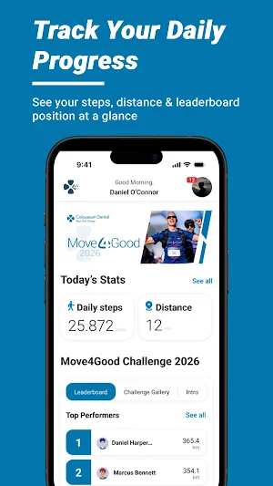 Move4Good.app Screenshot 1