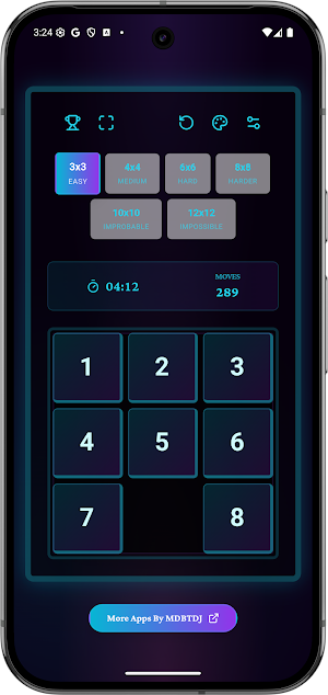 Sliding Numbers Escape Offline Screenshot 0