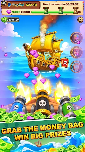 Idle Pirate Cash：Win Money Screenshot 3
