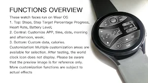 Gray Metal Block For Wear OS Screenshot 2