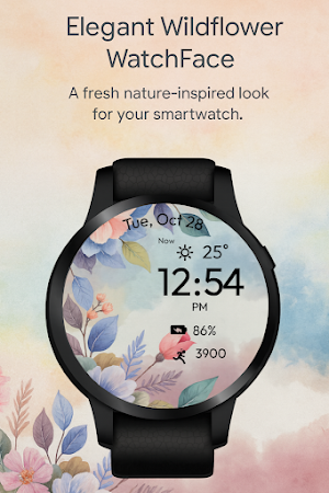 Wildflower WatchFace Screenshot 0