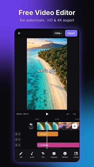 Reelio: Video Editor & Maker Screenshot 0